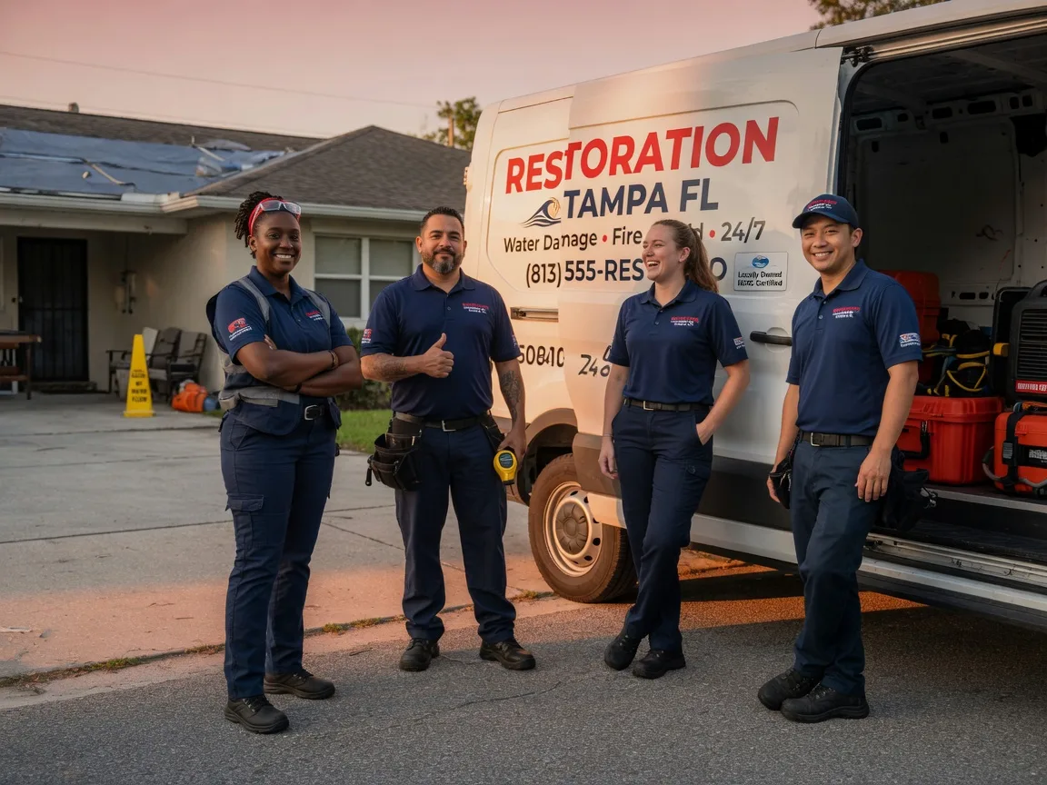 Water Damage Restoration company in Carencro, LA